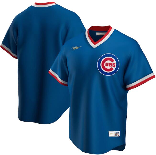 Men's Chicago Cubs Blue 2020 New Cool Base Stitched MLB Jersey