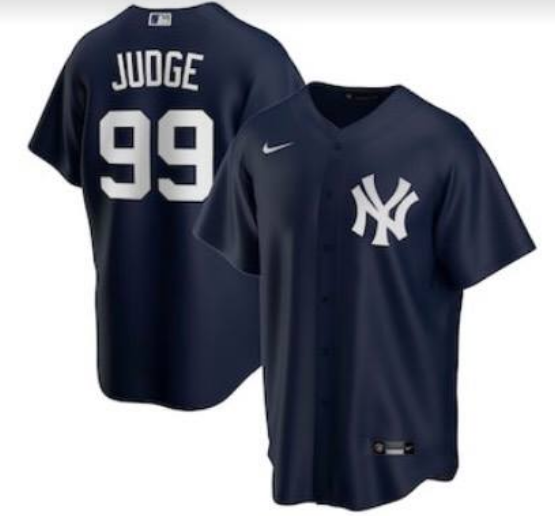 Men's New York Yankees #99 Aaron Judge Navy Cool Base Stitched MLB Jersey