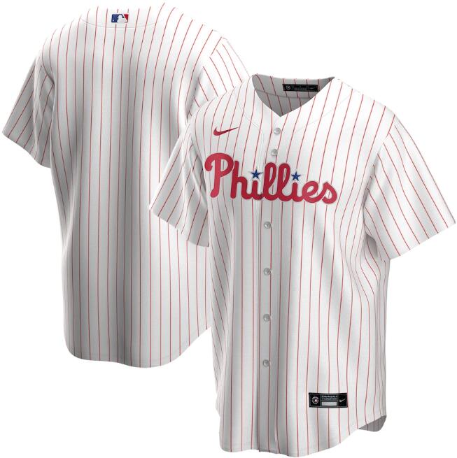 Men's Philadelphia Phillies White Cool Base Stitched MLB Jersey