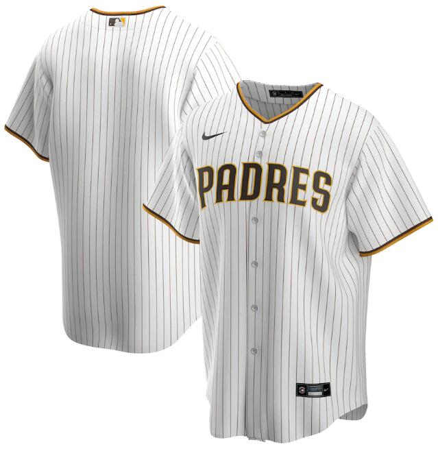 Men's San Diego Padres White Cool Base Stitched MLB Jersey