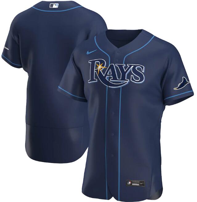 Men's Tampa Bay Rays Navy #39 Kevin Kiermaier Flex Base Stitched MLB Jersey