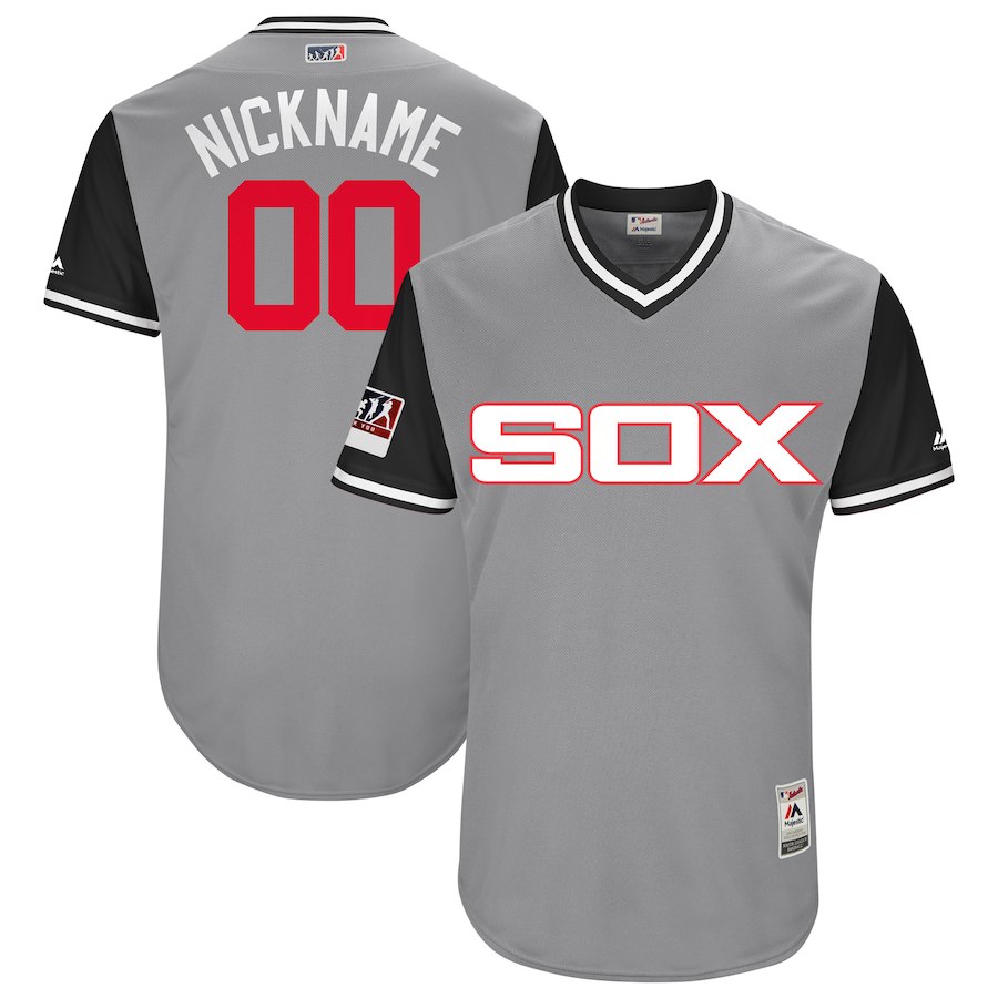 Men's Chicago White Sox 2018 Players' Weekend Flex Base Pick-A-Player Roster Jersey - Click Image to Close