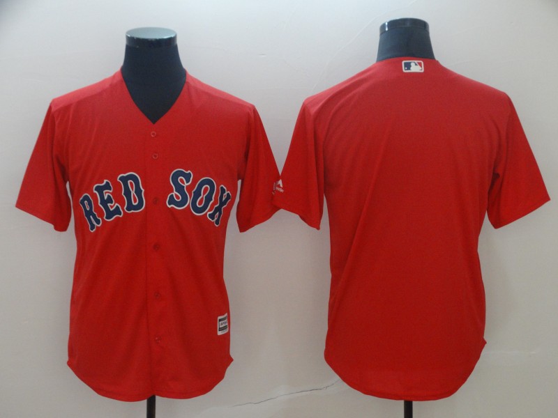 Men's Boston Red Sox Red Cool Base Stitched MLB Jersey