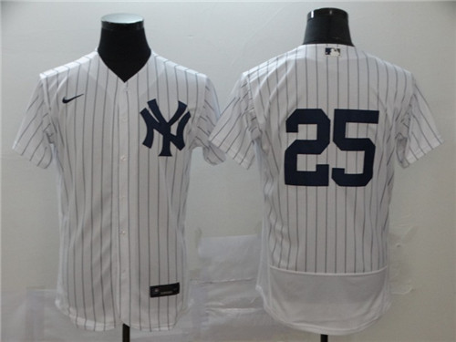 Men's New York Yankees #24 Gleyber Torres White Flex Base Stitched MLB Jersey