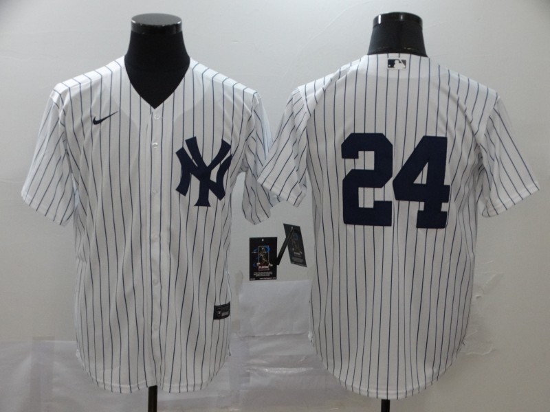 Men's New York Yankees #24 Gary S??nchez White Cool Base Stitched MLB Jersey