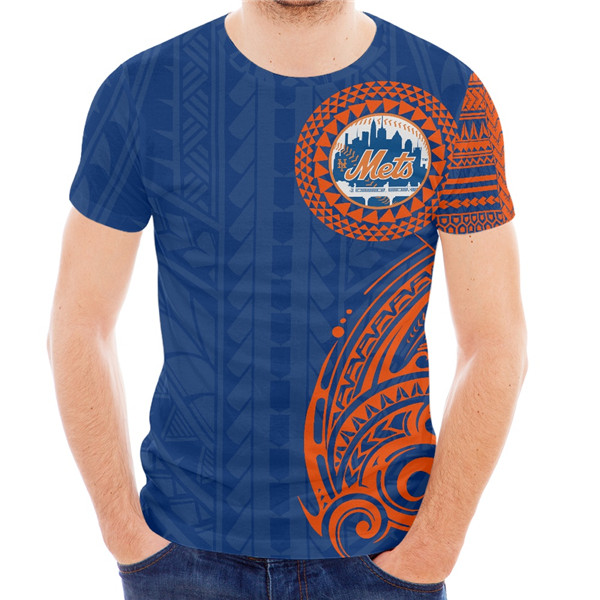 Men's New York Mets Blue T-Shirt