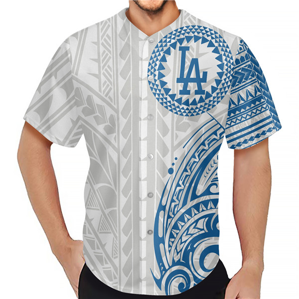 Men's Los Angeles Dodgers Gray Baseball Jersey