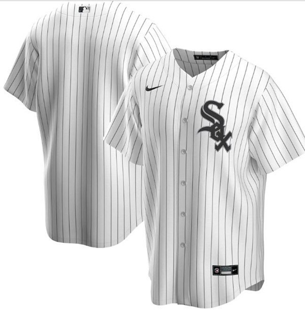 Men's Chicago White Sox White Cool Base Stitched MLB Jersey