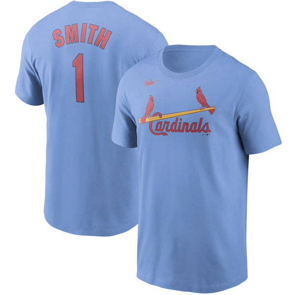 Men's St.Louis Cardinals #1 Ozzie Smith MLB T-Shirt