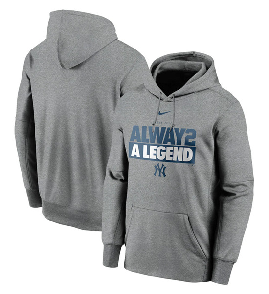 Men's New York Yankees Gray 2020 Pullover Hoodie