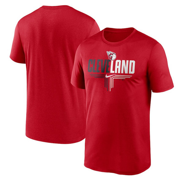 Men's Cleveland Guardians Red T-Shirt