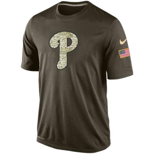 Men's Philadelphia Phillies Salute To Service Nike Dri-FIT T-Shirt