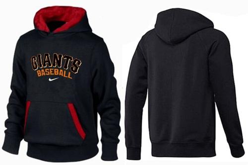 San Francisco Giants Pullover Hoodie Black & Red