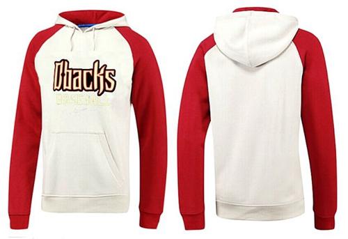 Arizona Diamondbacks Pullover Hoodie White & Red