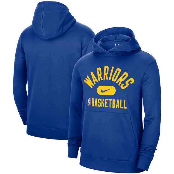 Men's Golden State Warriors 2021 Blue Spotlight Pullover Hoodie