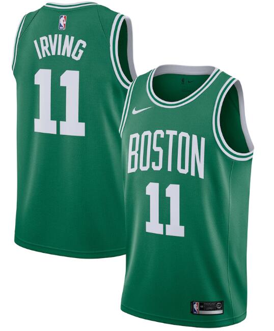 Men's Boston Celtics Green #11 Kyrie Irving Icon Edition Stitched NBA Jersey