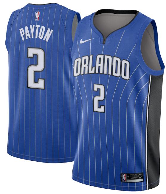 Men's Orlando Magic Royal #2 Elfrid Payton Icon Edition Stitched Swingman NBA Jersey - Click Image to Close