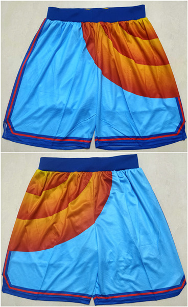 Men's Miami Heat LeBron James Blue All-Star Shorts (Run Smaller)