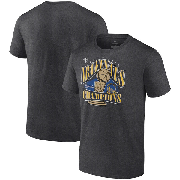 Men's Golden State Warriors 2021-2022 Black NBA Finals Champions Locker Room T-Shirt