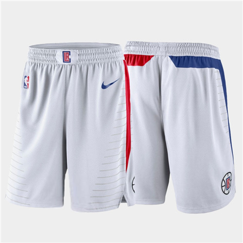 Men's Los Angeles Clippers White Shorts