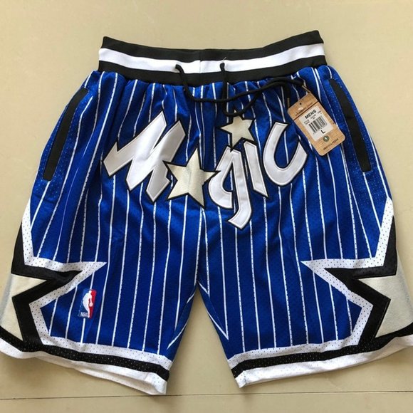 Men's Orlando Magic Blue Swingman Shorts( Run Small)