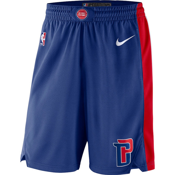 Men's Detroit Pistons Blue Shorts (Run Smaller)