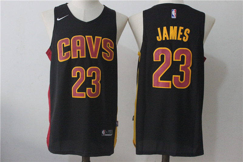 Men's Nike Cleveland Cavaliers #23 LeBron James Navy Blue Alternate Stitched NBA Jersey