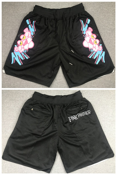 Men's Miami Heat Black 'Pink Panther' Shorts (Run Small)