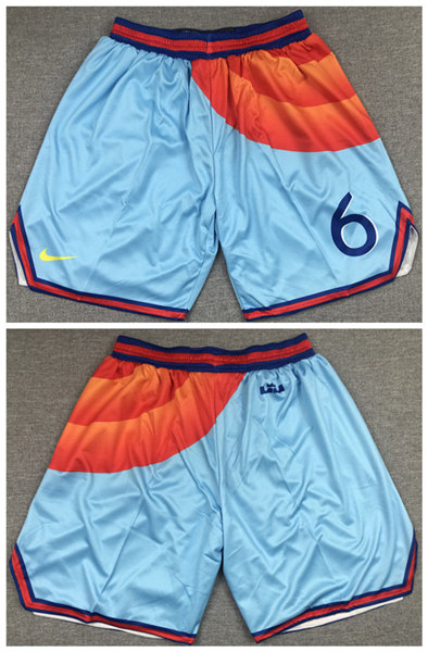 Men' Space Jam Tune Squad Blue Shorts (Run Small)