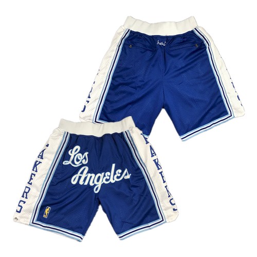 Men's Los Angeles Lakers Blue Shorts (Run Small)