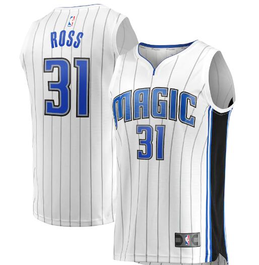 Men's Orlando Magic #31 Terrence Ross White Stitched Swingman NBA Jersey