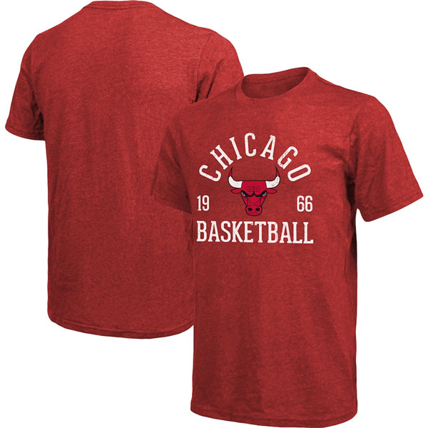 Men's Chicago Bulls Red Basketball T-Shirt