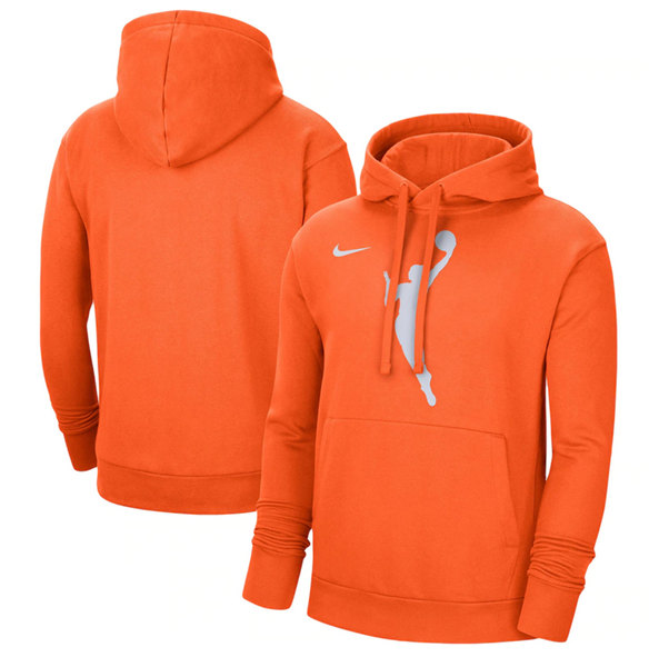 Men's Orange Pullover Hoodie