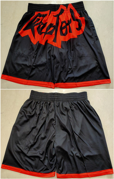 Men's Toronto Raptors Black Mitchell&Ness Shorts (Run Small)