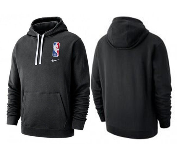 Men's Black Pullover Hoodie