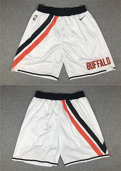 Men's Los Angeles Clippers Retro White Shorts (Run Smaller)