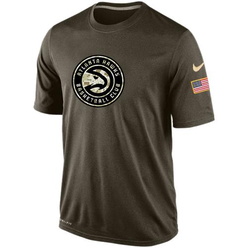 Atlanta Hawks Salute To Service Nike Dri-FIT T-Shirt (All Size)