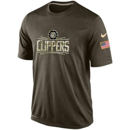 Los Angeles Clippers Salute To Service Nike Dri-FIT T-Shirt (All Size)