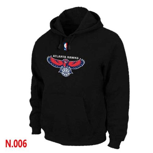 NBA Atlanta Hawks Pullover Hoodie Black - Click Image to Close