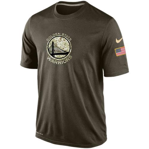 Golden State Warriors Salute To Service Nike Dri-FIT T-Shirt (All Size)