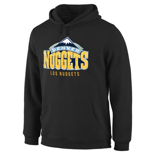 Denver Nuggets Noches Enebea Pullover Hoodie Black - Click Image to Close