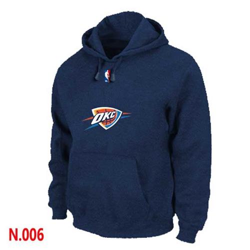 NBA Oklahoma City Thunder Pullover Hoodie Dark Blue