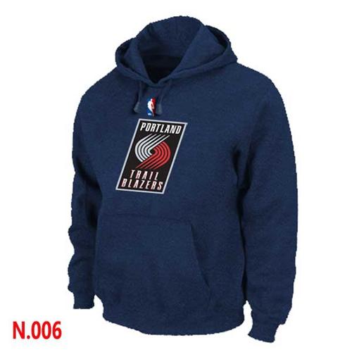 NBA Portland Trail Blazers Pullover Hoodie Dark Blue