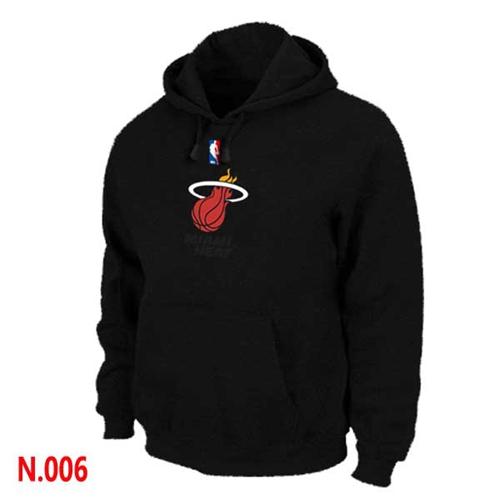 NBA Miami Heat Pullover Hoodie Black - Click Image to Close