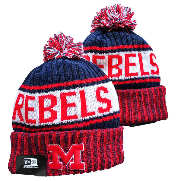 Ole Miss Rebels Knit Hats 001 - Click Image to Close