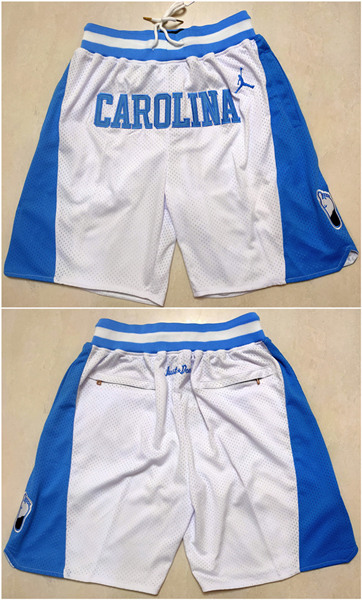 North Carolina White/Blue Shorts(Run Small)