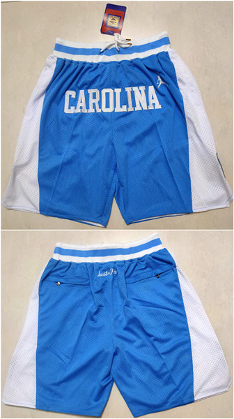 North Carolina Blue/White Shorts(Run Small)