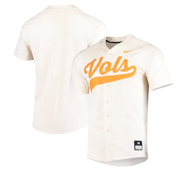 Tennessee Volunteers Cream Vapor Untouchable Stitched Jersey - Click Image to Close