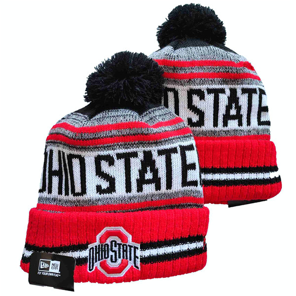 Ohio State Buckeyes Knit Hats 002 - Click Image to Close