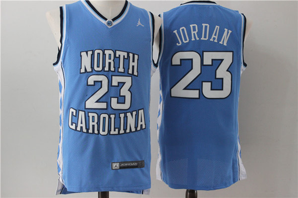 North Carolina Tar Heels #23 Michael Jordan Blue Stitched Jersey